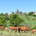 Lézard Luxe Safaritentent Met Privé Badkamer En Zwembad Morlhon-le-Haut