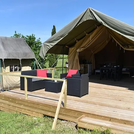 Lezard Luxe Safaritentent Met Prive Badkamer En Zwembad *
